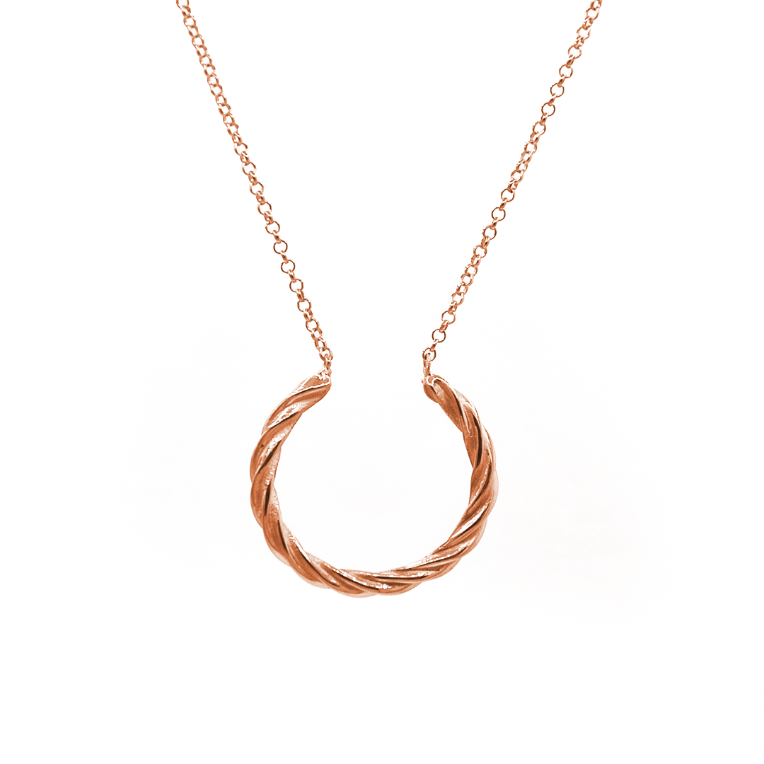 Fusillo Circle Necklace