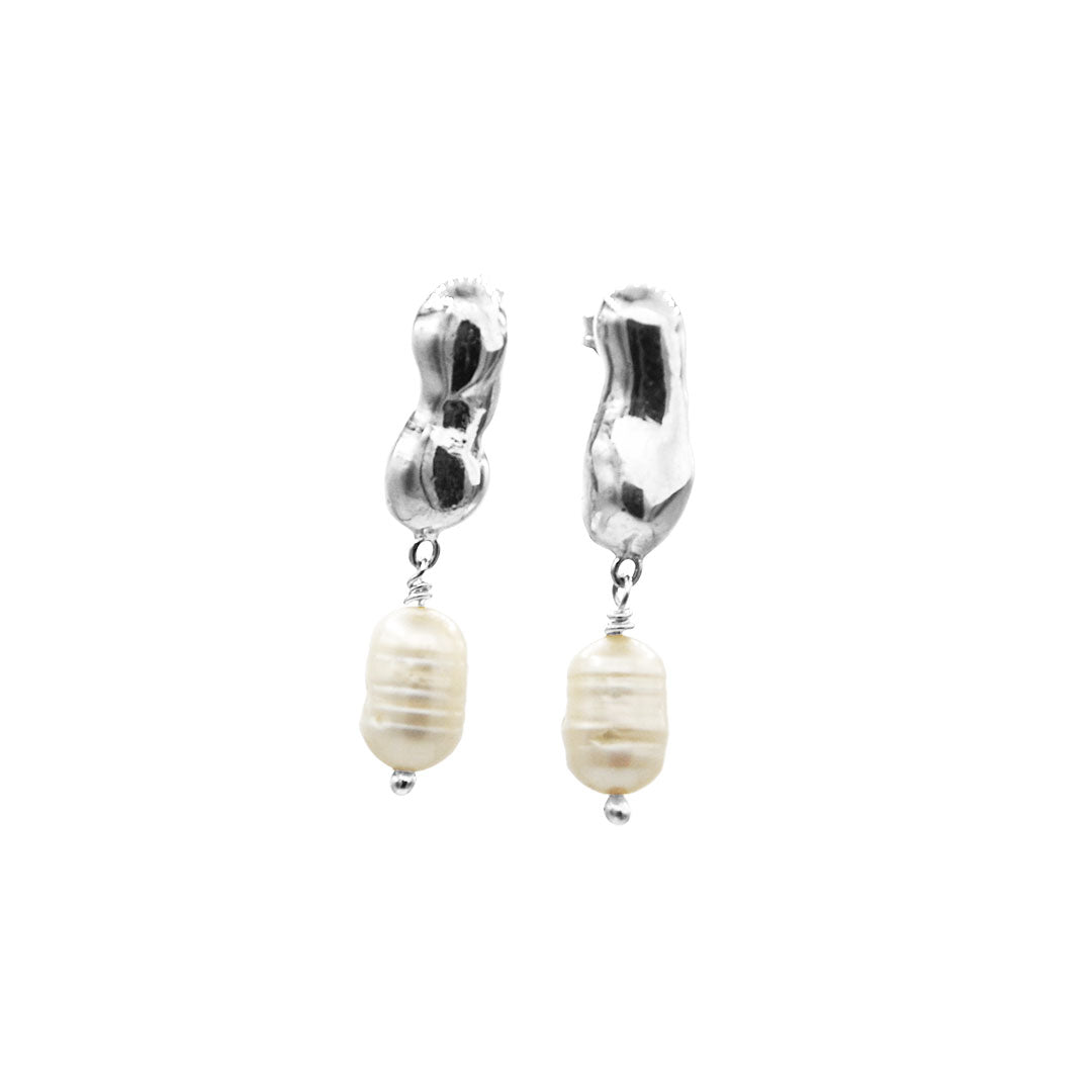 Melted Pearl Earrings