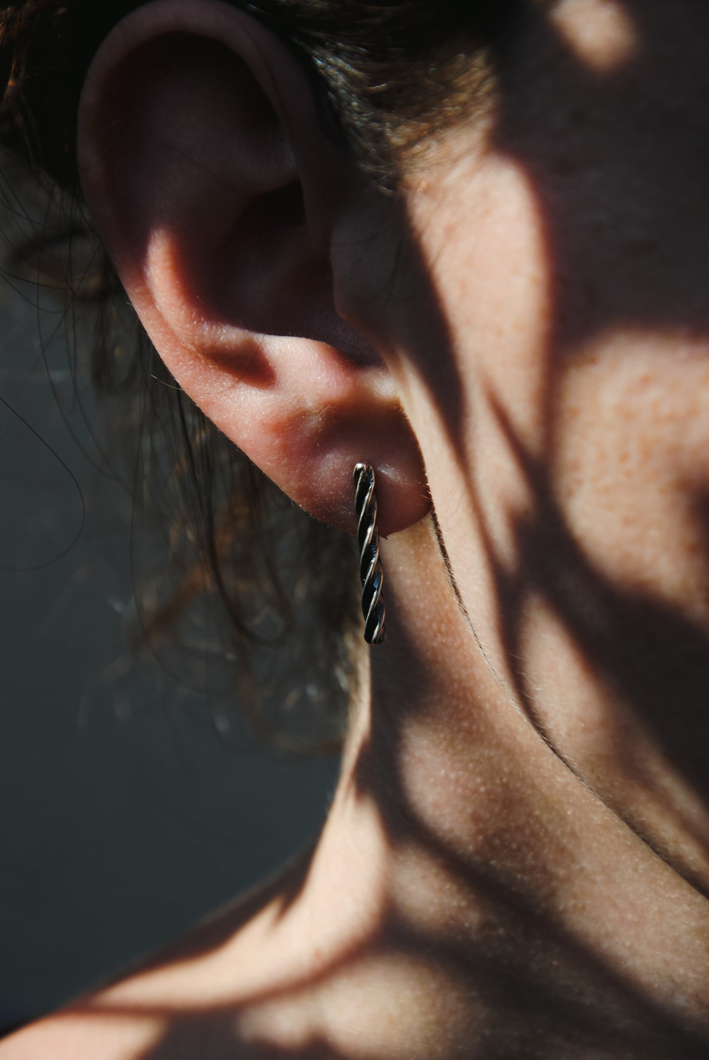 Linear Fusillo Earrings