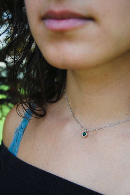 Collana Malachite Grezza n°1