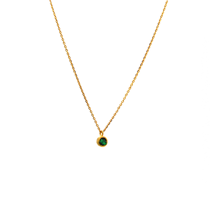 Collana Malachite Grezza n°1